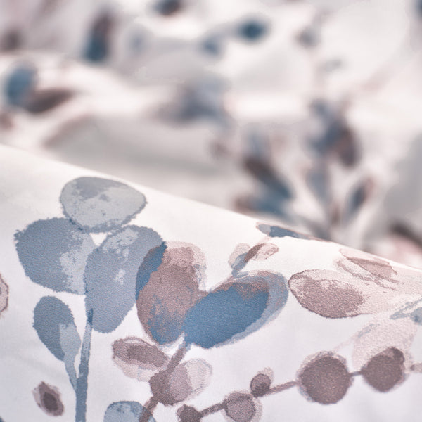 Watercolor Floral Buds Duvet Cover Set