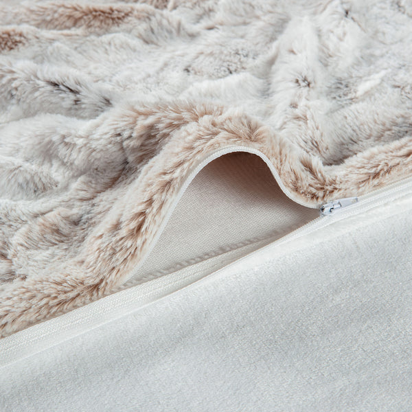 Lynx Faux Fur Duvet Cover Set