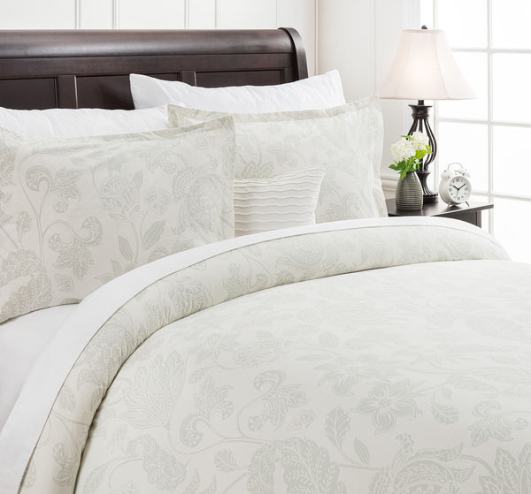 Paisley Sage Duvet Cover Set