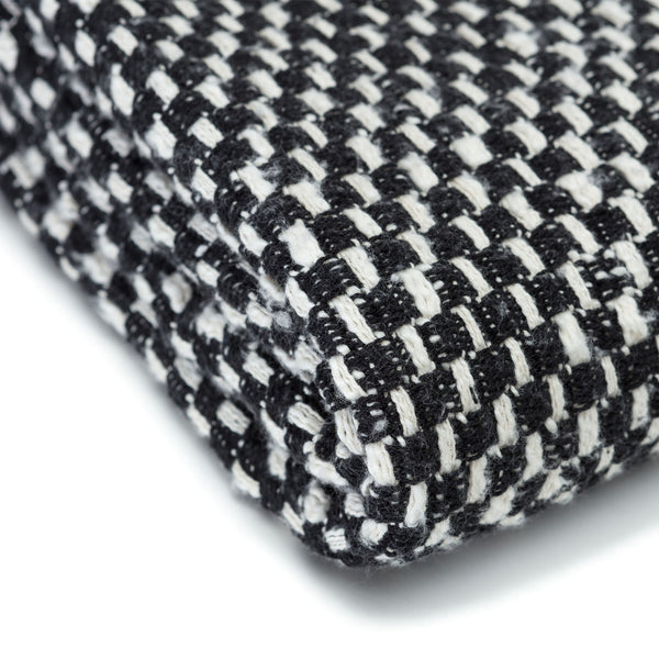 Checkered Cotton Throw Blanket