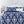 Stencil Blue Duvet Cover Set